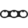 Комплект из светильников и рамки LIGHTSTAR Domino D637070707